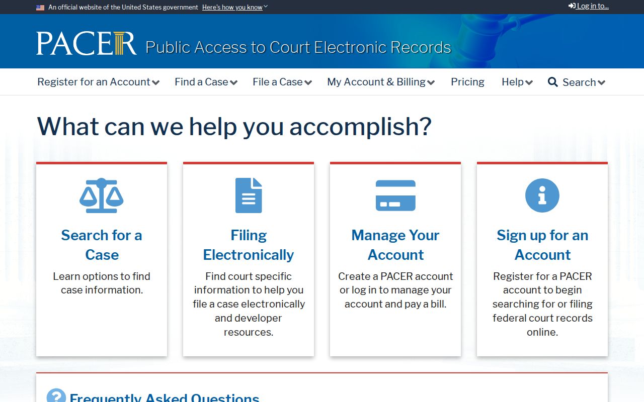 Delaware County arrest warrant lookup federal PACER access